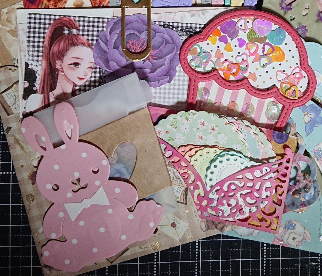 紙もの⑬ ポケットおすそ分け♪♪ タグ シール シェーカー まとめ売り