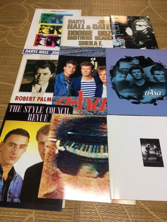 80's 90's 洋楽 コンサートパンフ 全部で35000円！