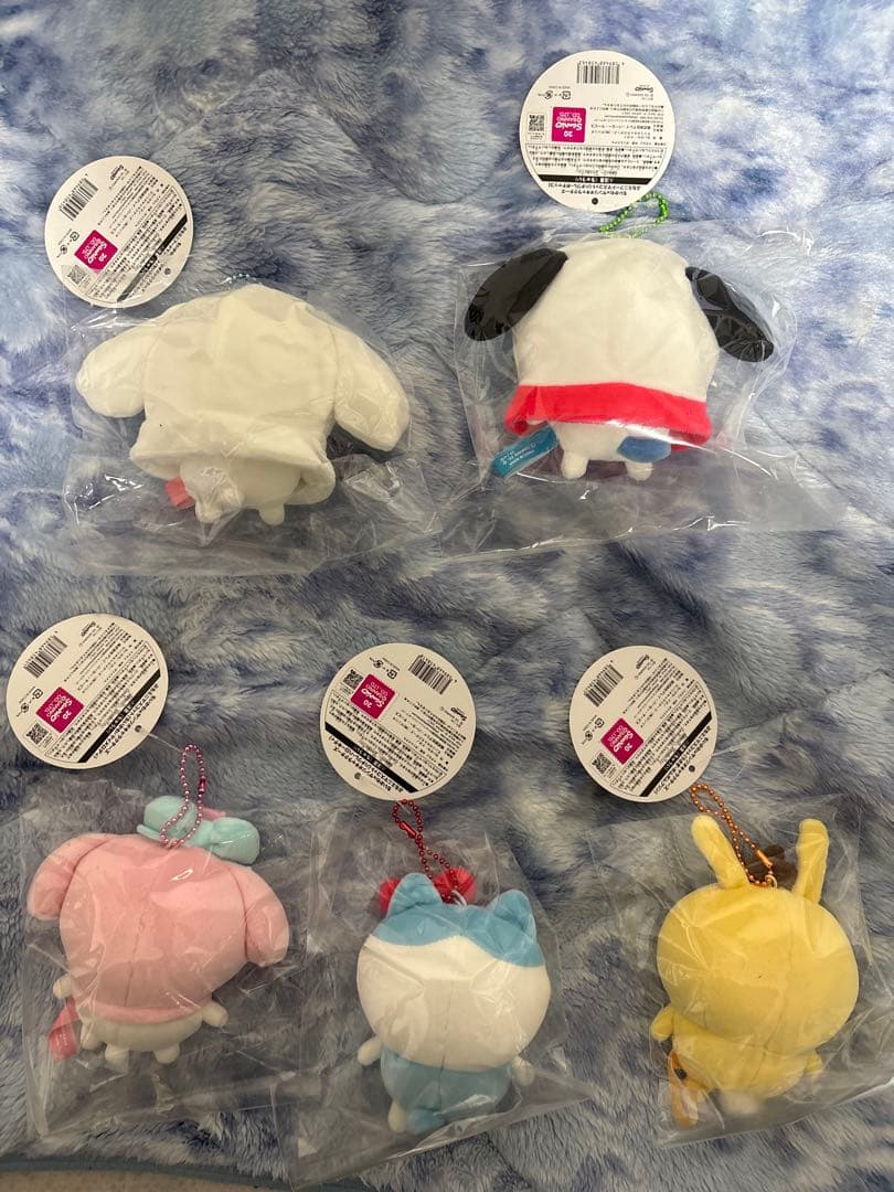 ちいかわ×サンリオキャラクターズ ぷちミニマスコット 5点セット