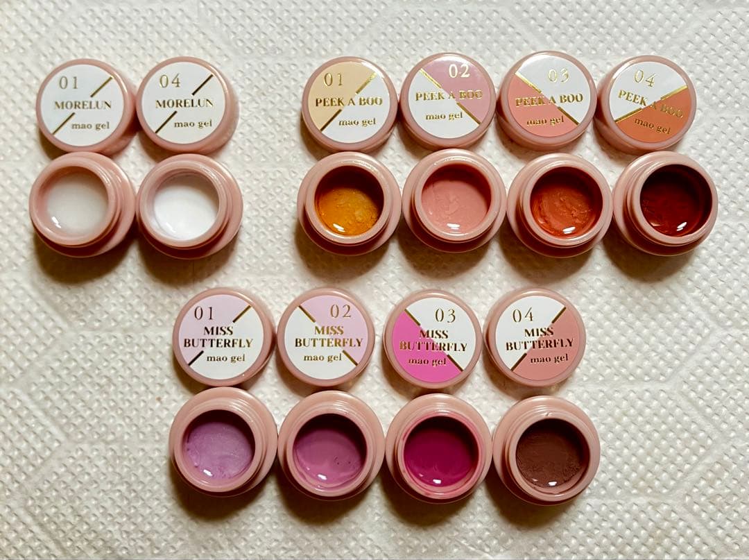 a*a様 maogel+Olsoスキンカラー39色セット 新品あり｜まとめ売りセ