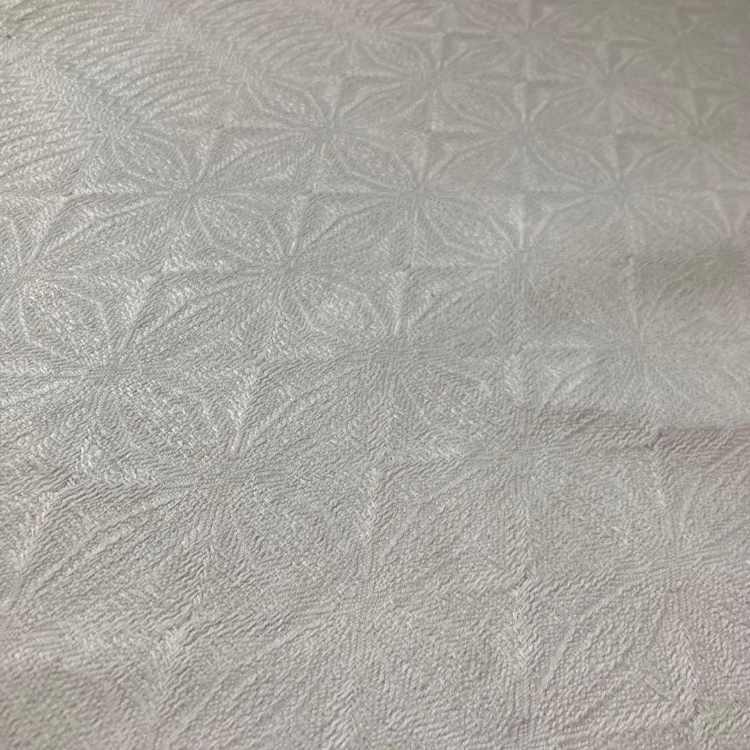 H北欧ヴィンテージ1950s伝統織りリネンのテーブルクロス（大サイズ