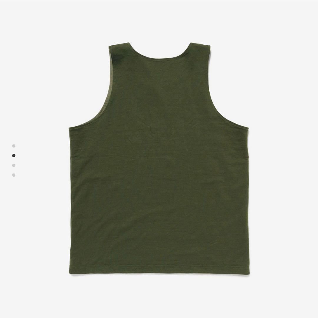 新品 WTAPS MUDDY/TANKTOP/COTTON オリーブドラブ L