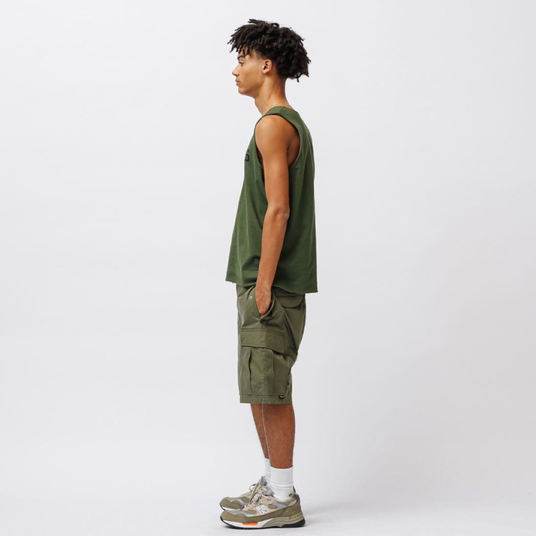 新品 WTAPS MUDDY/TANKTOP/COTTON オリーブドラブ L