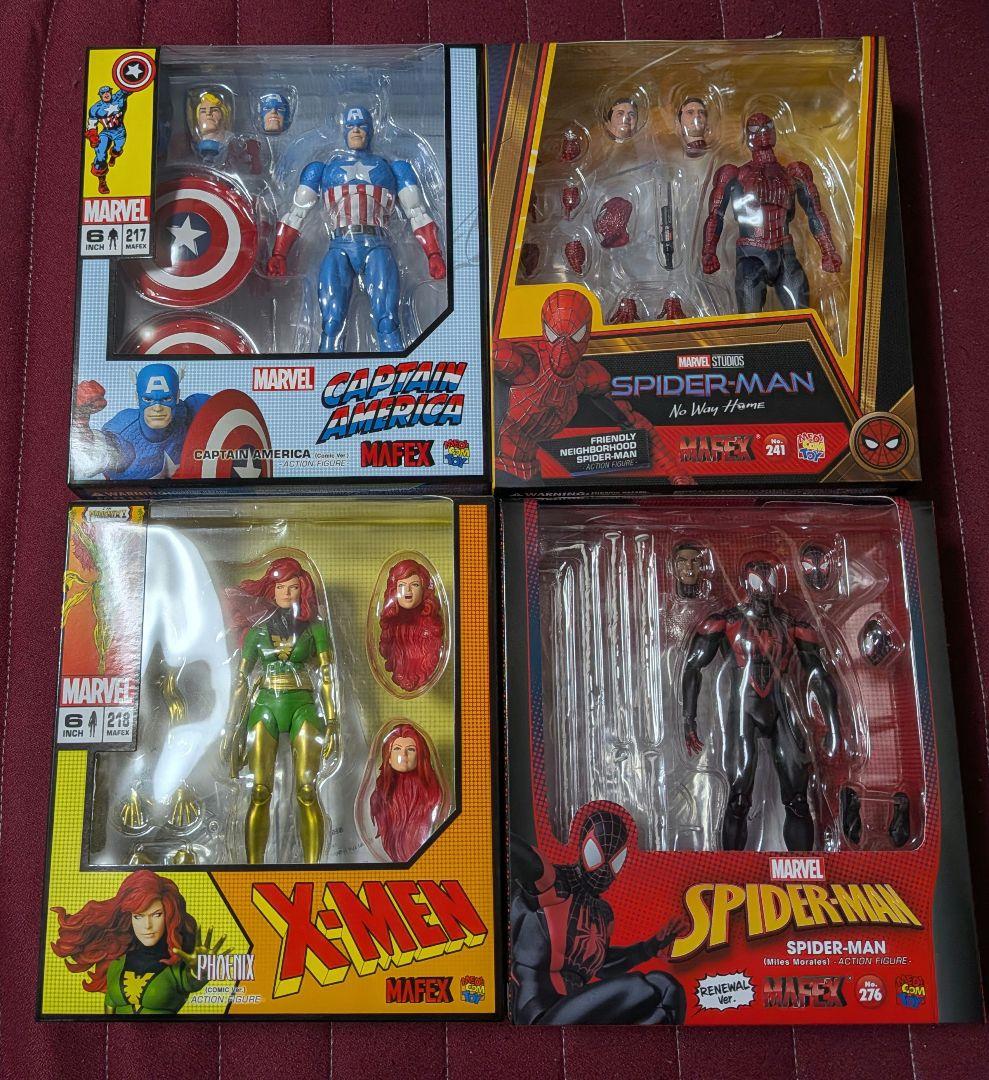 MARVEL MAFEX 新品未開封9体　コレクション整理