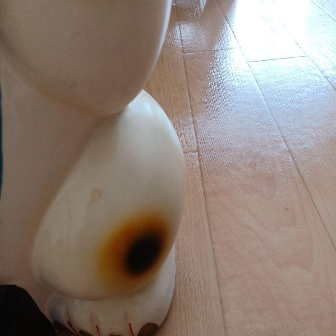 両手挙げ招き猫 アンティーク 昭和レトロ 置物