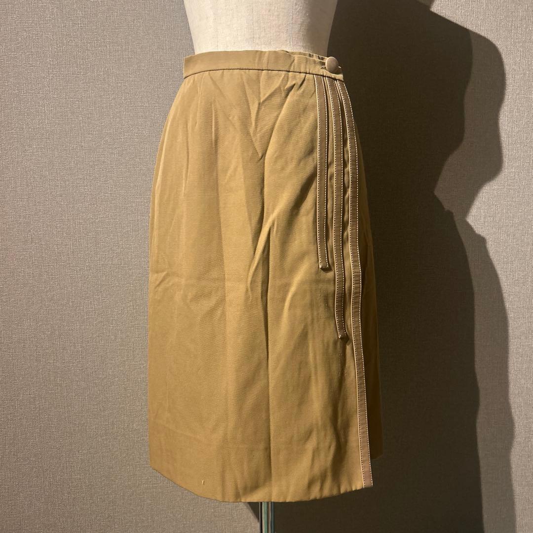 【専用】HERMES ヴィンテージ エルメスベージュ タイトスカート