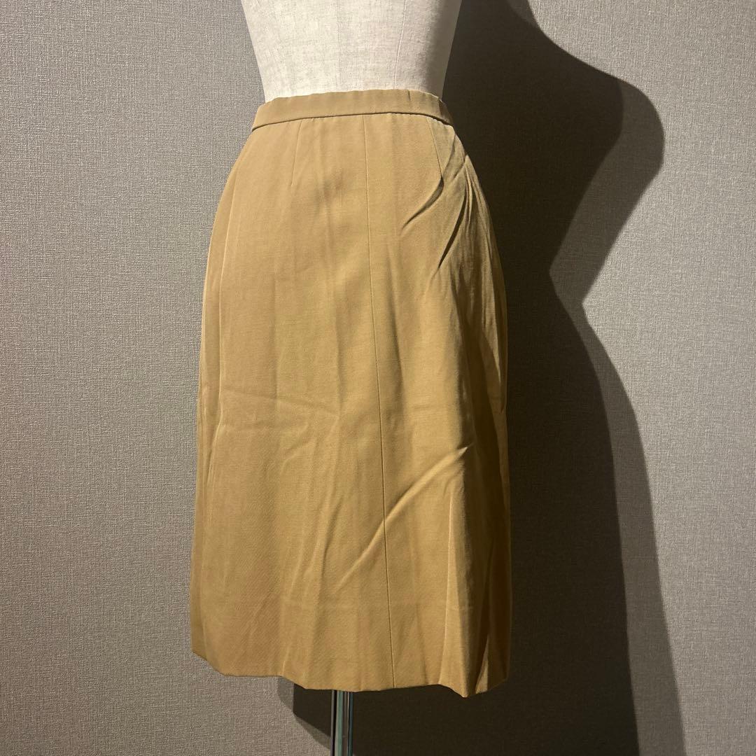【専用】HERMES ヴィンテージ エルメスベージュ タイトスカート