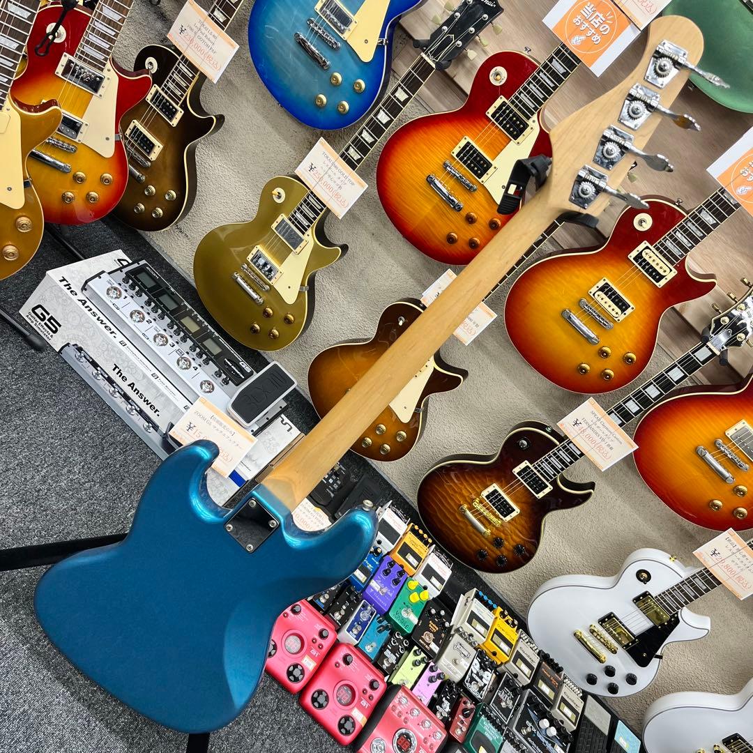 【⑦追加11430】 Bacchus ジャズベースタイプ メタリックブルー