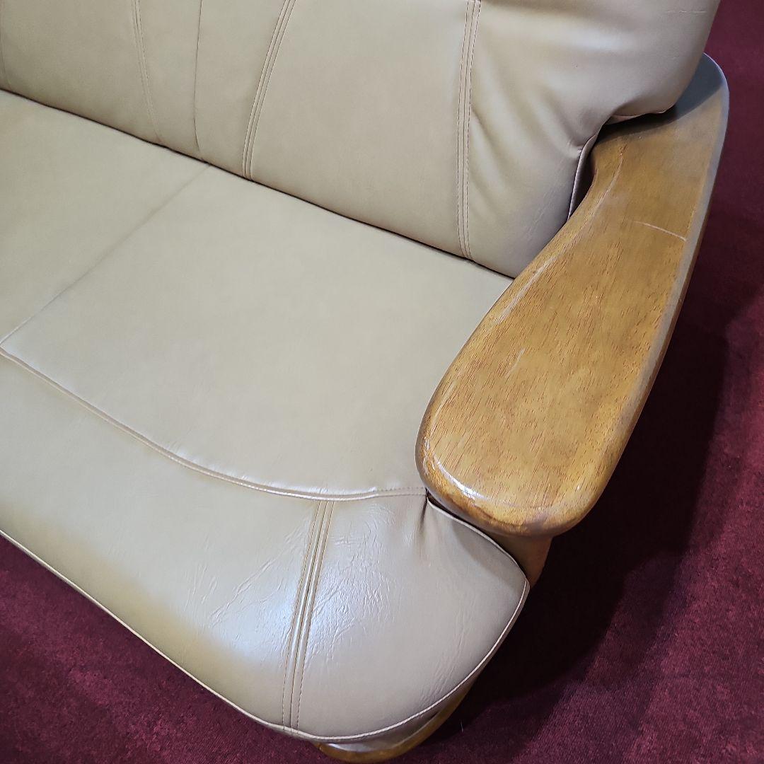 SET NITORI レトロ ベージュ ソファセット