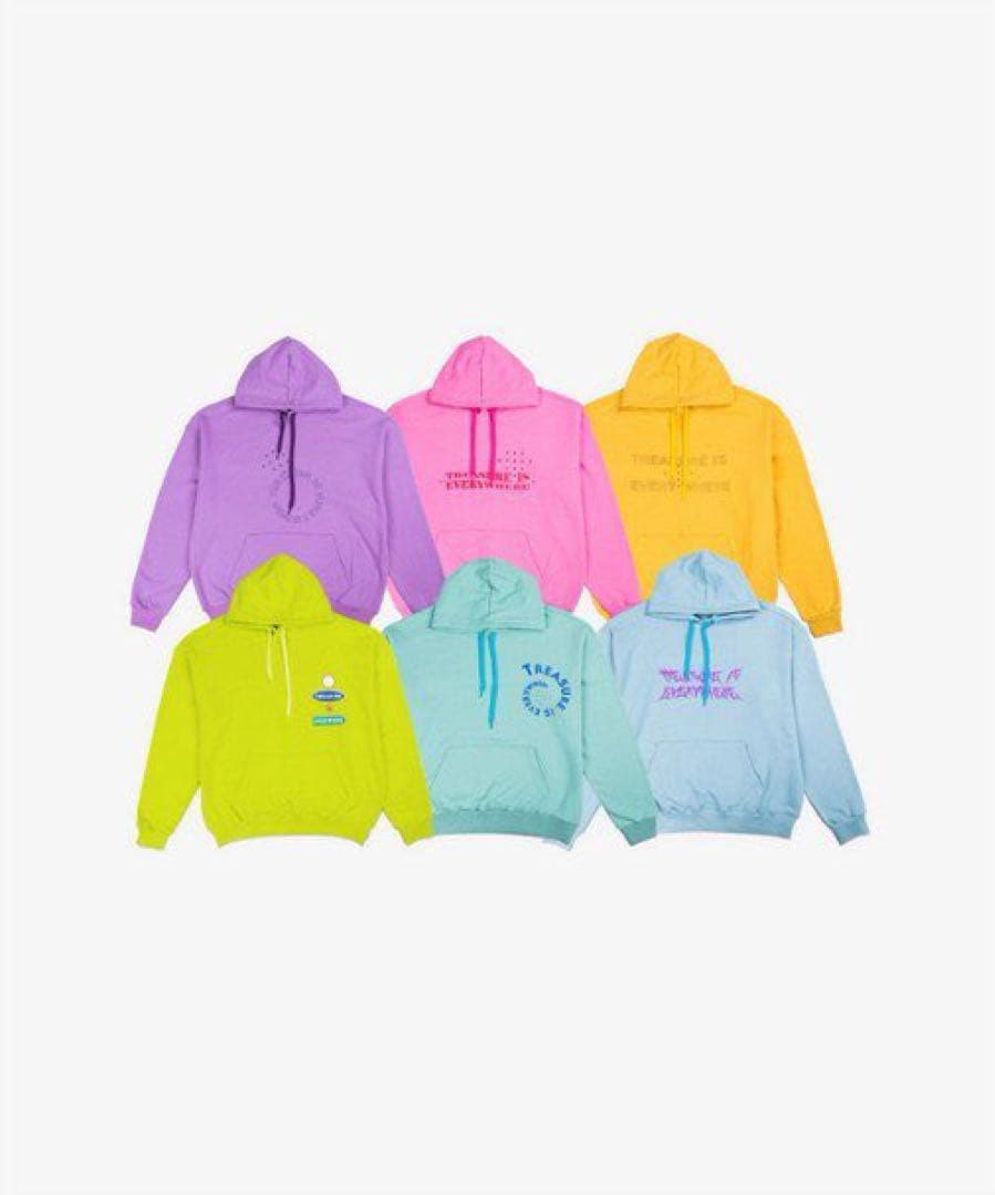 TREASURE 初期パーカー・Tシャツ・トートバッグセット