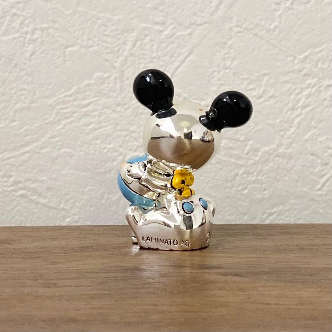 ARDE ITALY ディズニー ミッキー フィギュア 銀メッキ