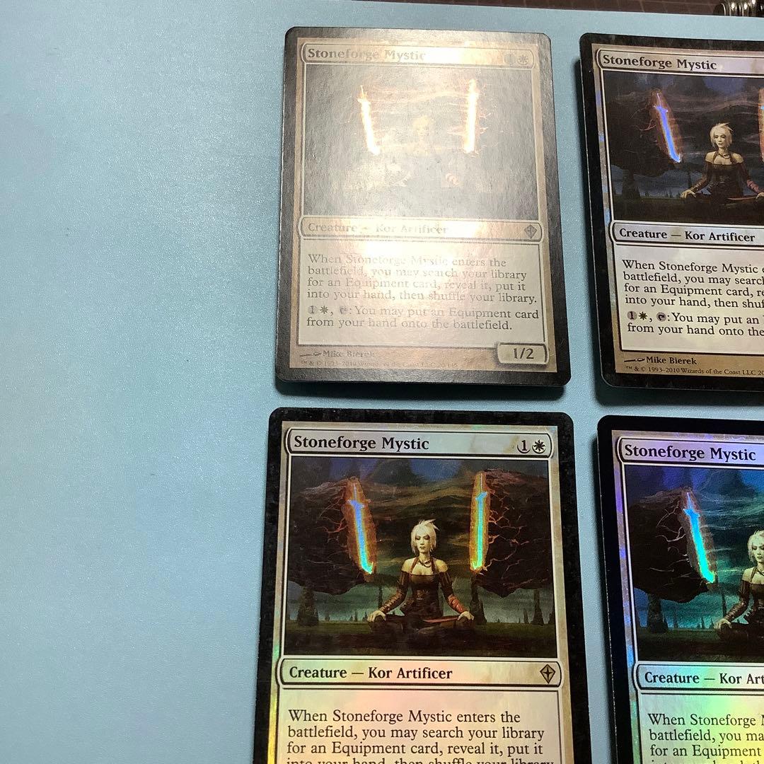 石鍛冶の神秘家/Stoneforge Mystic WWK英語foil4枚セット