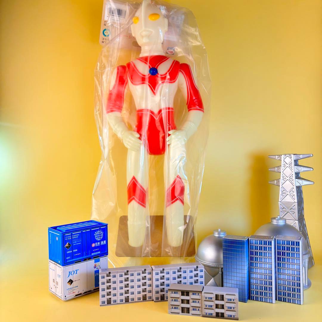 新品 ブルマァク ジャイアント 帰ってきたウルトラマン 蓄光 限定 ソフビ