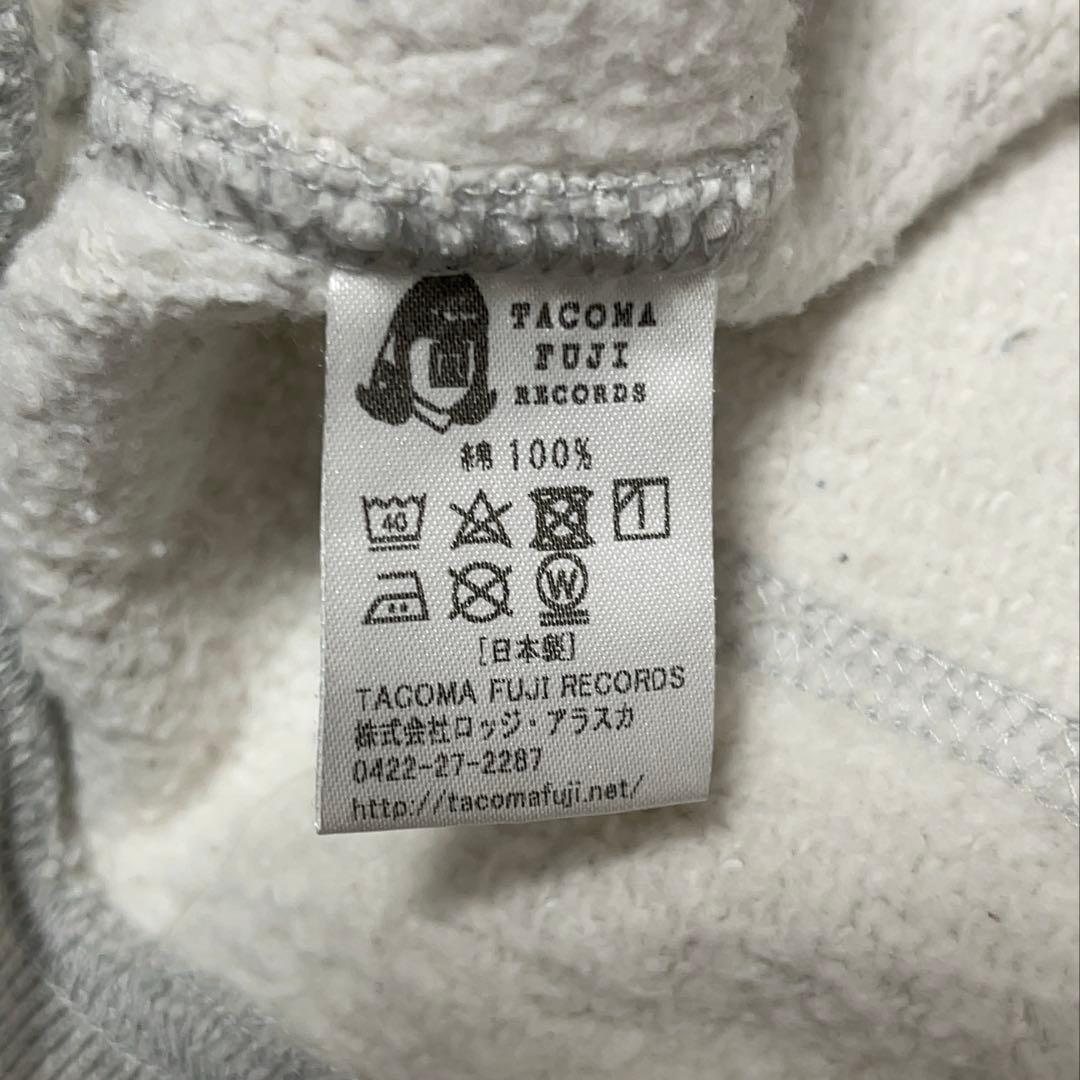 【美品】 TACOMAFUJI RECORDS ダブルトーンHWロゴフーディ