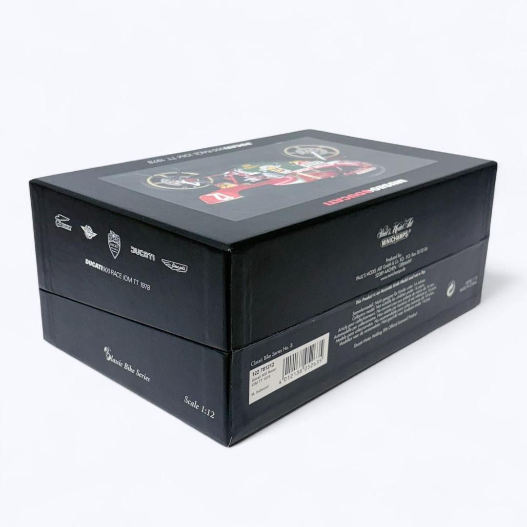 オートバイ・バイク MINICHAMPS 1/12 DUCATI 900 Racer IOM TT