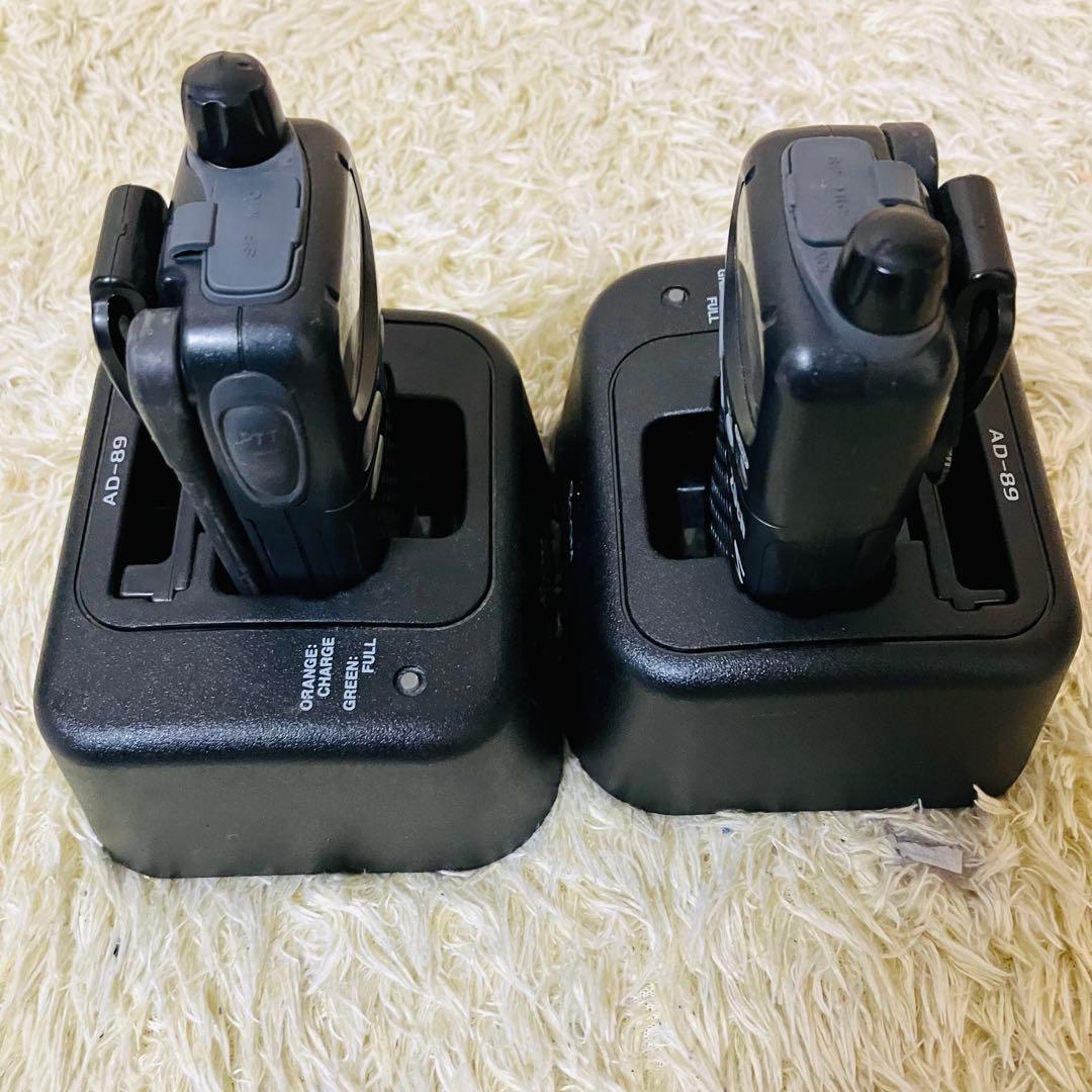 【付属品多数】ICOM IC−4008W 特小無線トランシーバー 2台セット