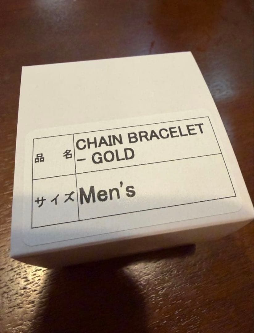 アクセサリー pointless journey chain bracelet GOLD