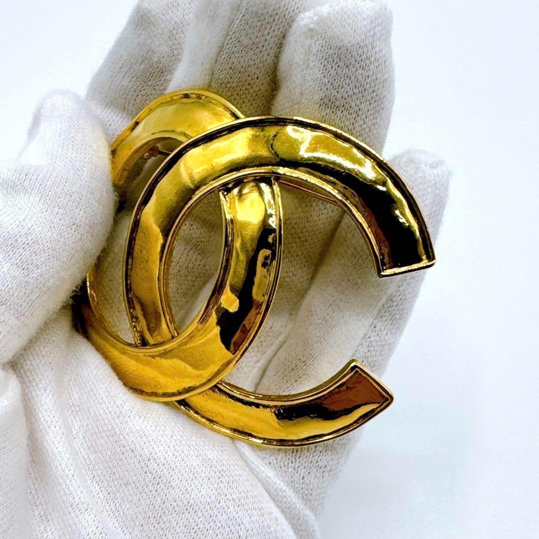 【美品】シャネル 94P ココマーク ブローチ レディース