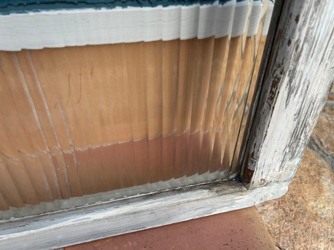 ビンテージ窓枠 昭和レトロ　アンティーク