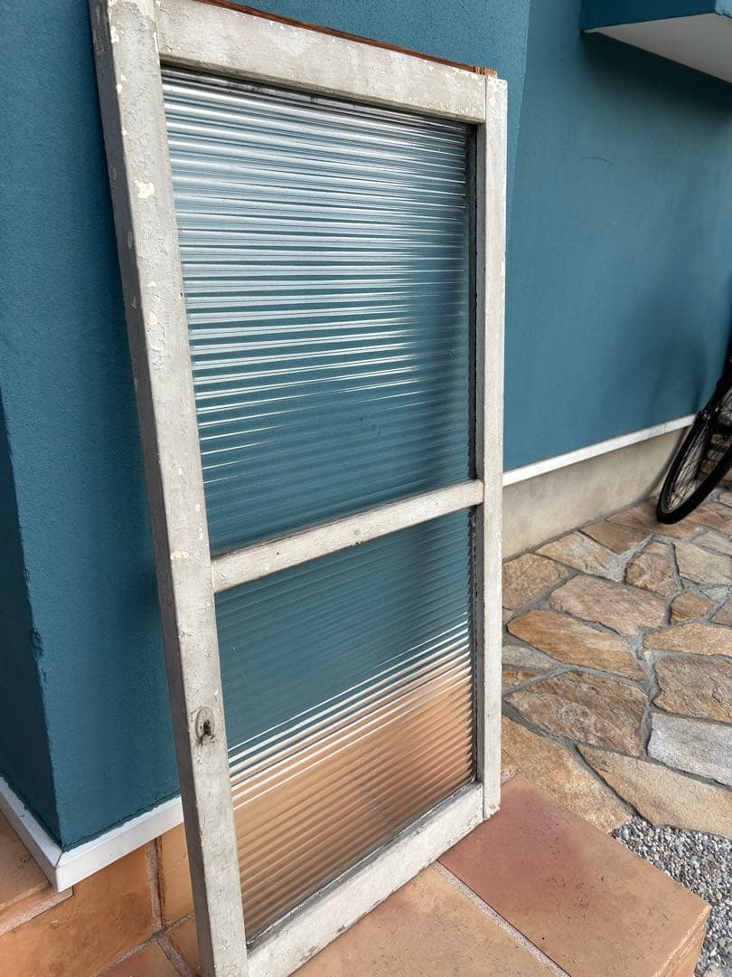 ビンテージ窓枠 昭和レトロ　アンティーク