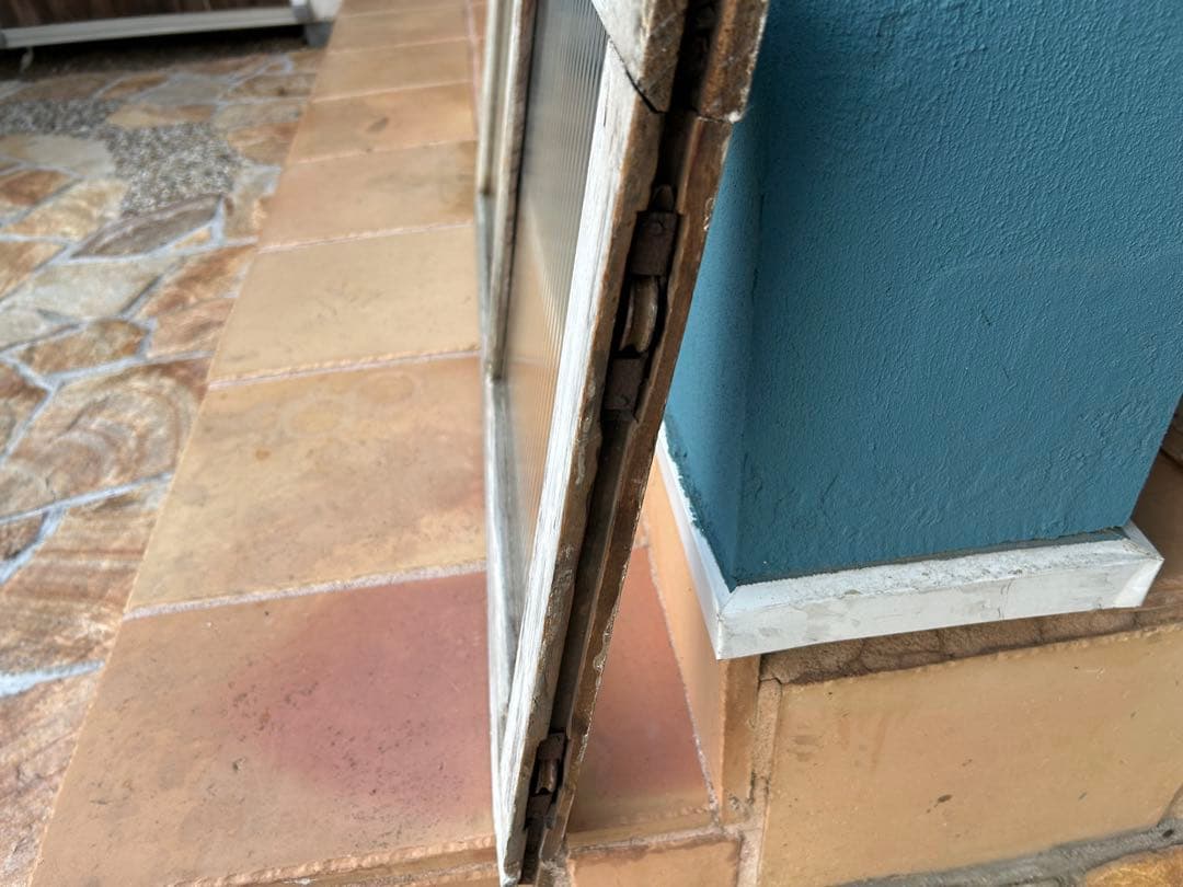 ビンテージ窓枠 昭和レトロ　アンティーク