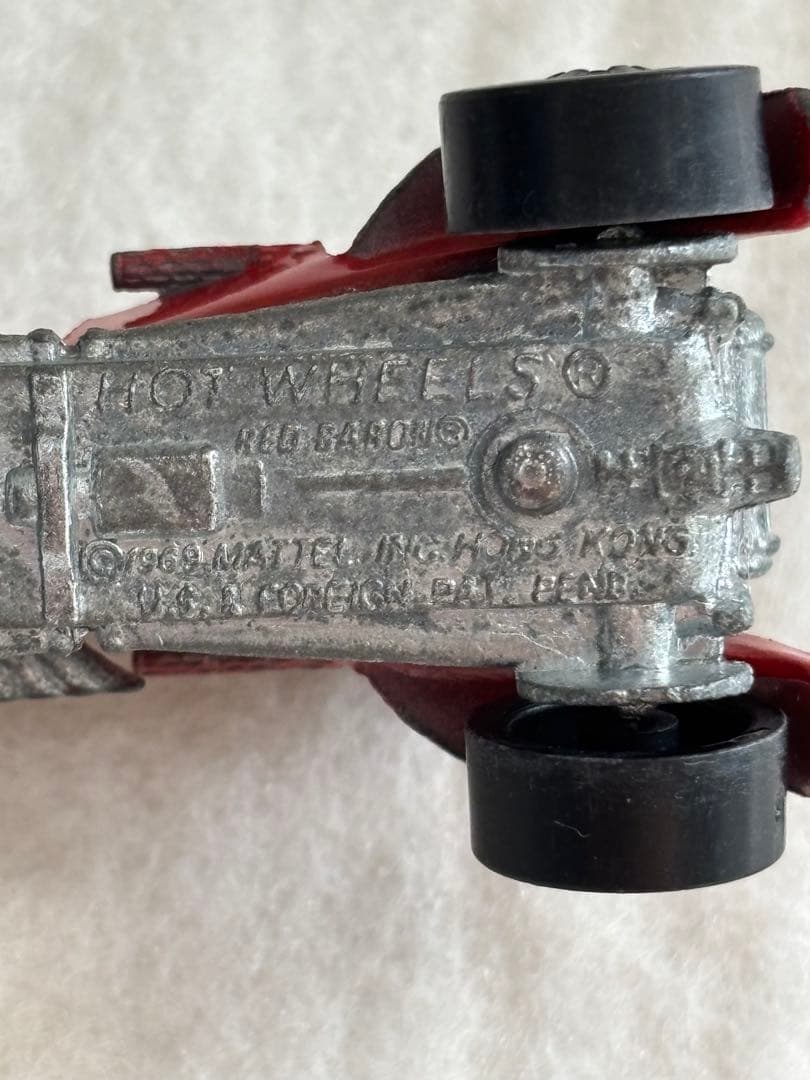 Hot Wheels ホットウィール レッドバロン1969【希少品】レッドライン