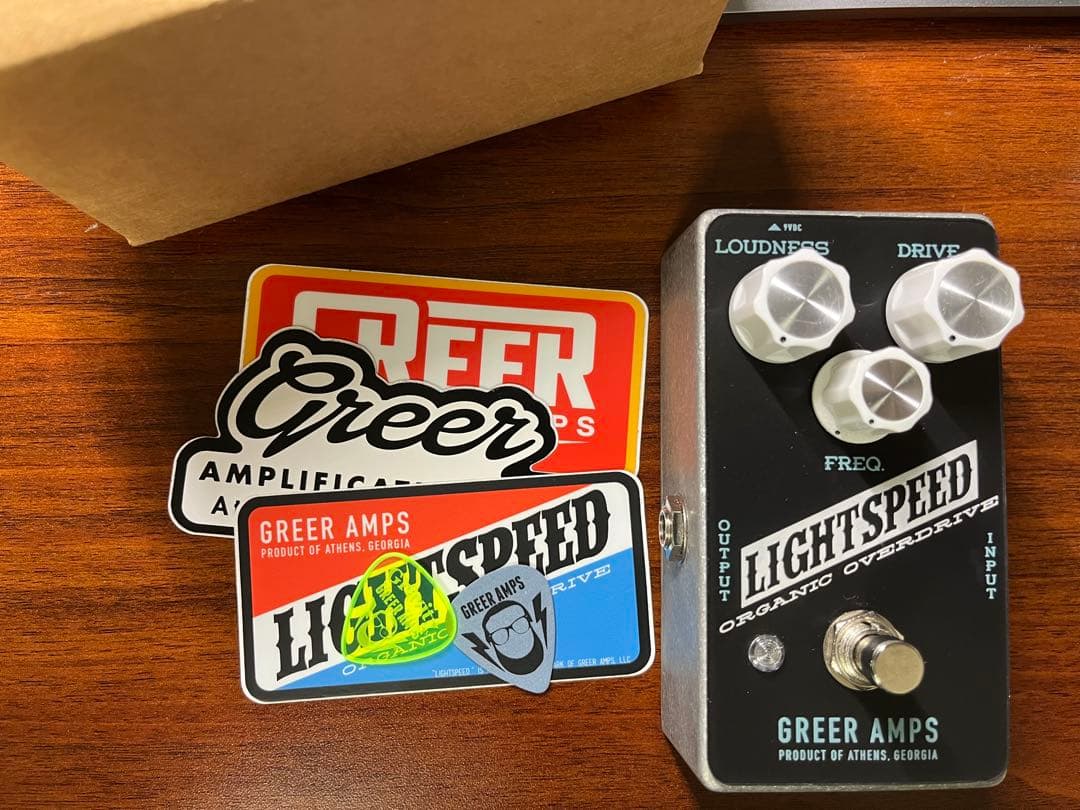 ギター Greer Amps LIGHTSPEED Organic Overdrive
