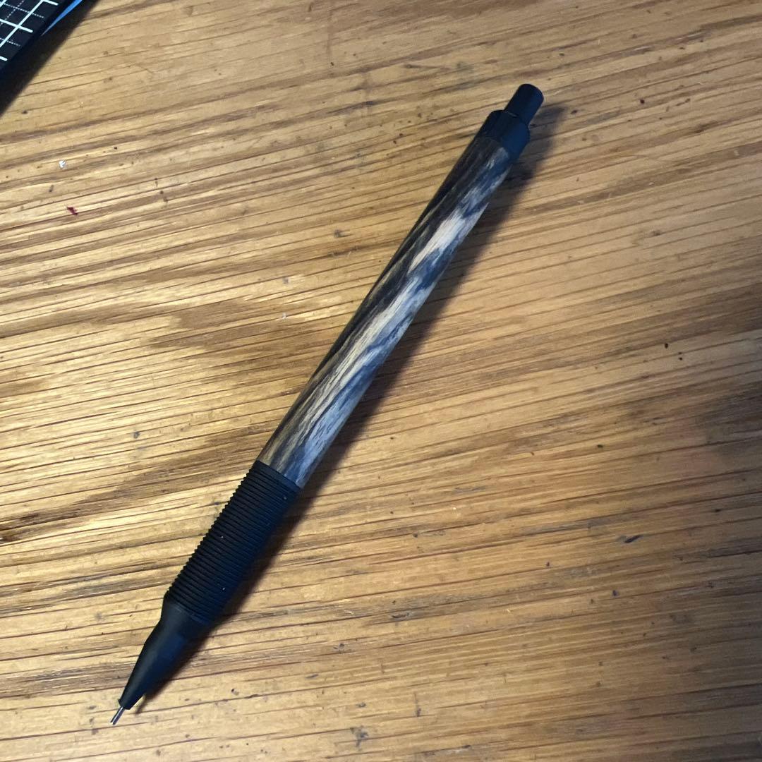 LudditeEVERDRAW エバードローシャープペンシル銘木　ムーンエボニー