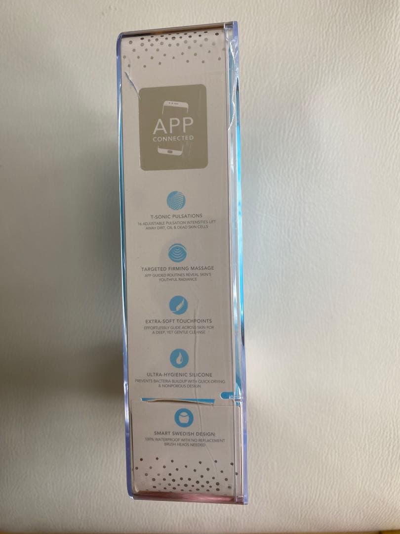 新品未使用FOREO LUNA 3 洗顔ブラシ 青　ケースに傷あり