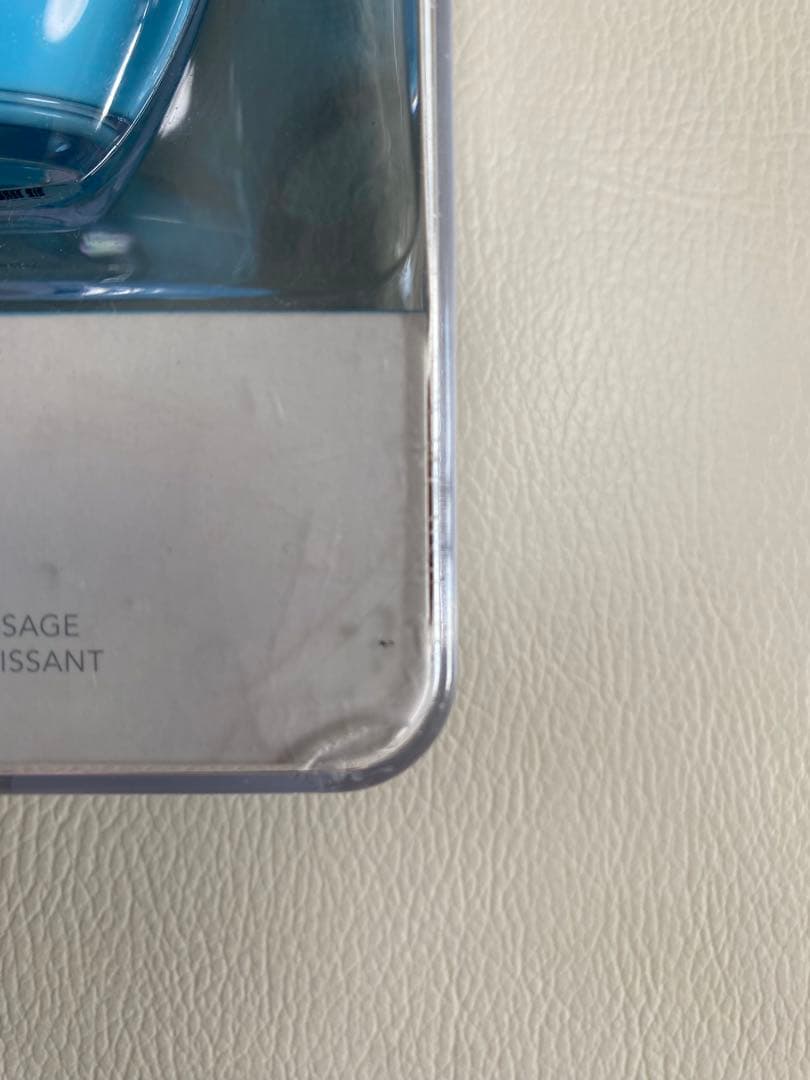 新品未使用FOREO LUNA 3 洗顔ブラシ 青　ケースに傷あり