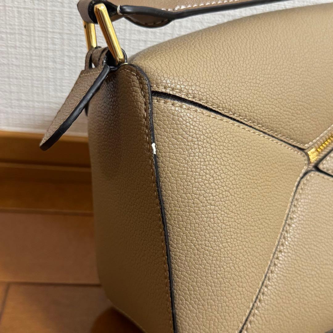【並行輸入品】LOEWE パズルバッグ スモール ベージュ