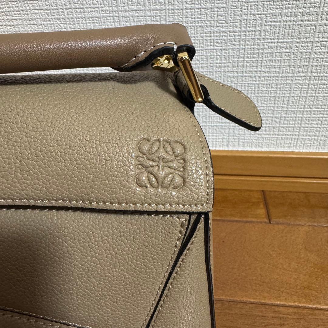 【並行輸入品】LOEWE パズルバッグ スモール ベージュ