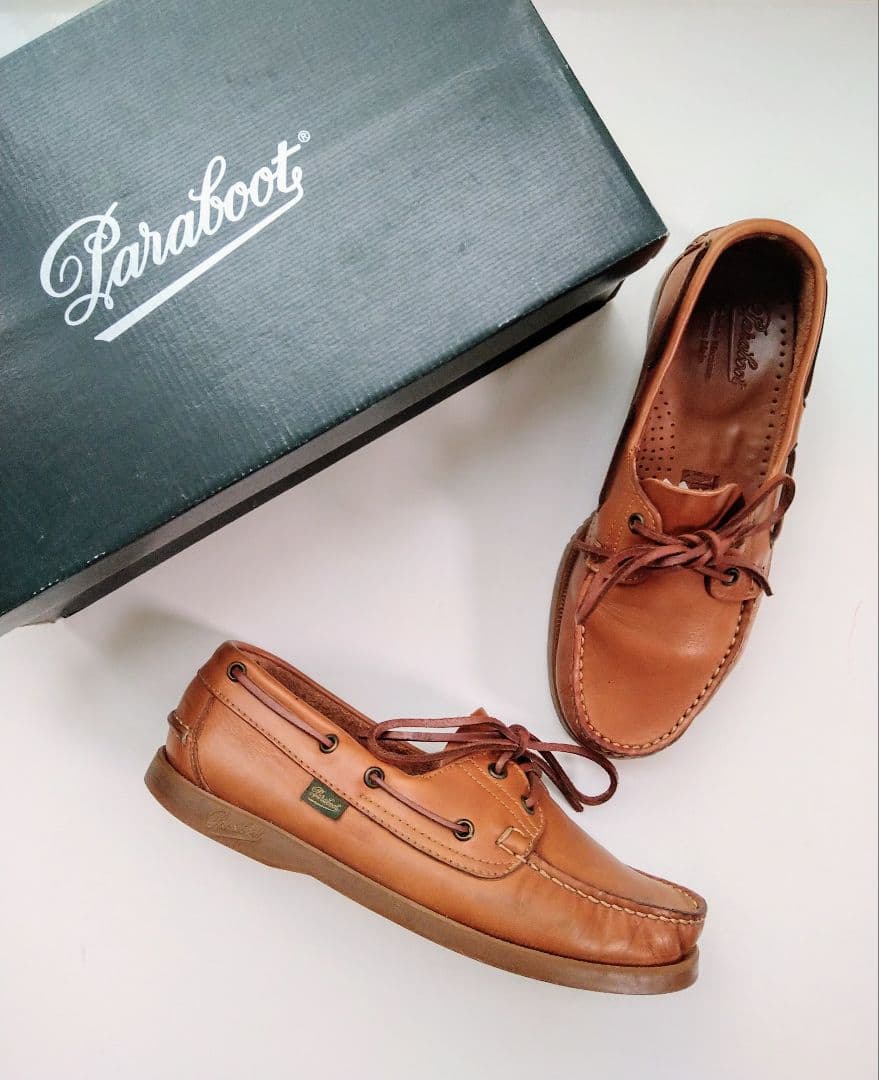 Paris直営店購入【Paraboot】デッキシューズ BARTH/MARIN