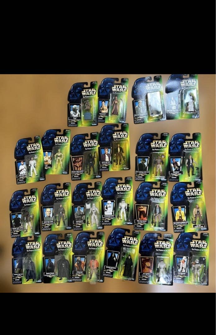 スターウォーズ　パワーオブザジェダイ　ベーシック　フィギュア　18種20個セット
