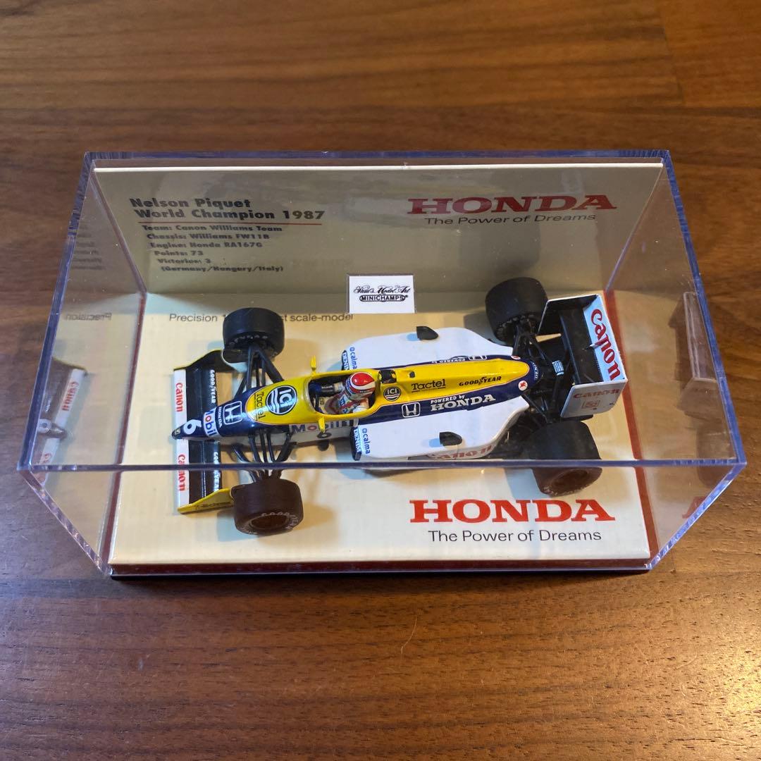 ネルソン・ピケ ウィリアムズ・ホンダ FW11B 1987年 ホンダ別注 F1