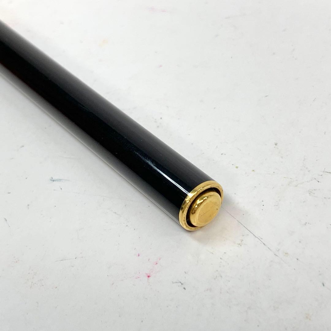 エステーデュポン 18金 万年筆 ゴールド ブラック 0821-S3549h