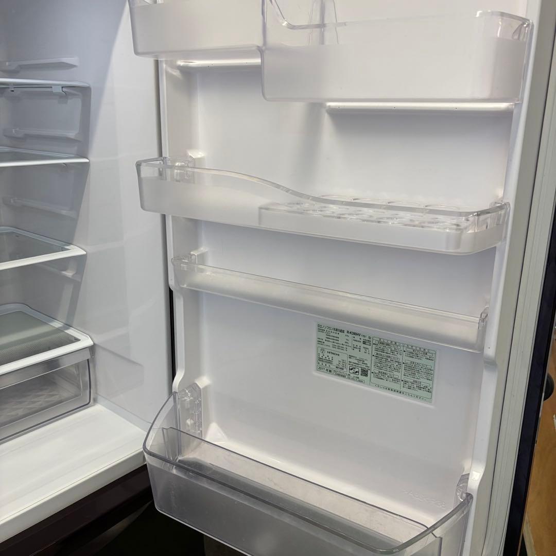 805　日立　冷蔵庫　300-400ℓ　右開き　安い　中古　設置無料　スリム