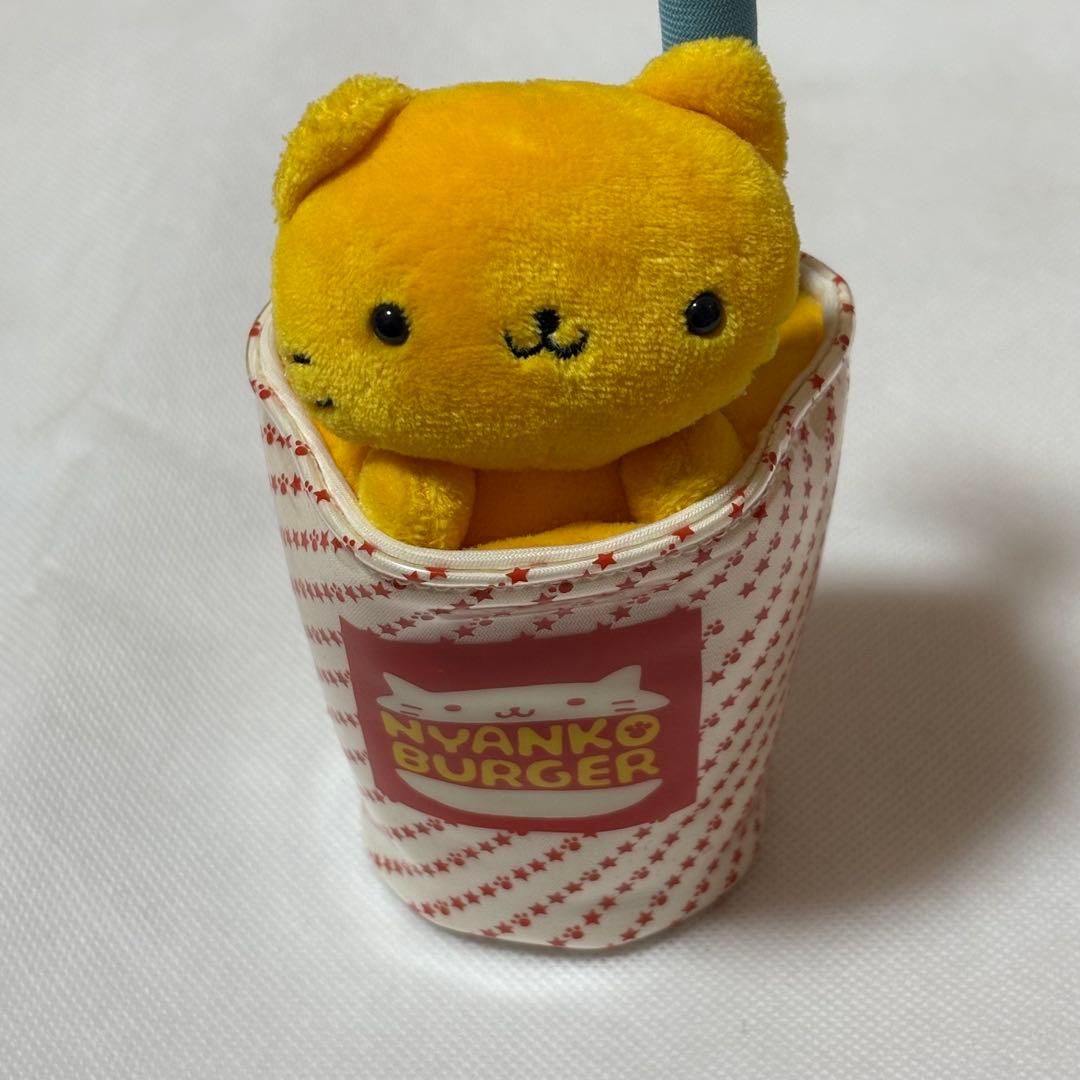 【レア】にゃんにゃんにゃんこ　ハンバーガーセット　ぬいぐるみ