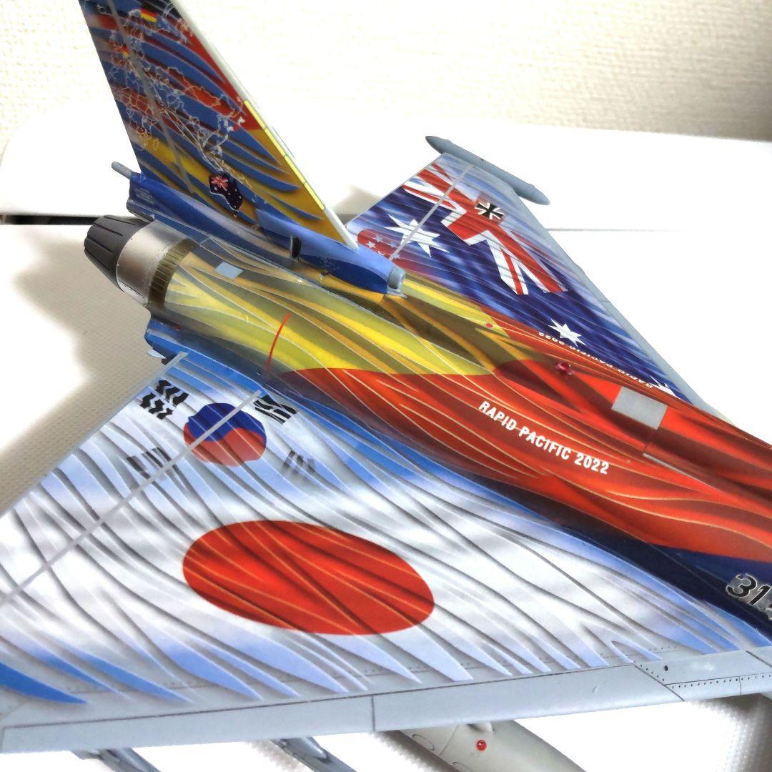 戦闘機プラモデル完成品1/72ハセガワ ユーロファイタータイフーン