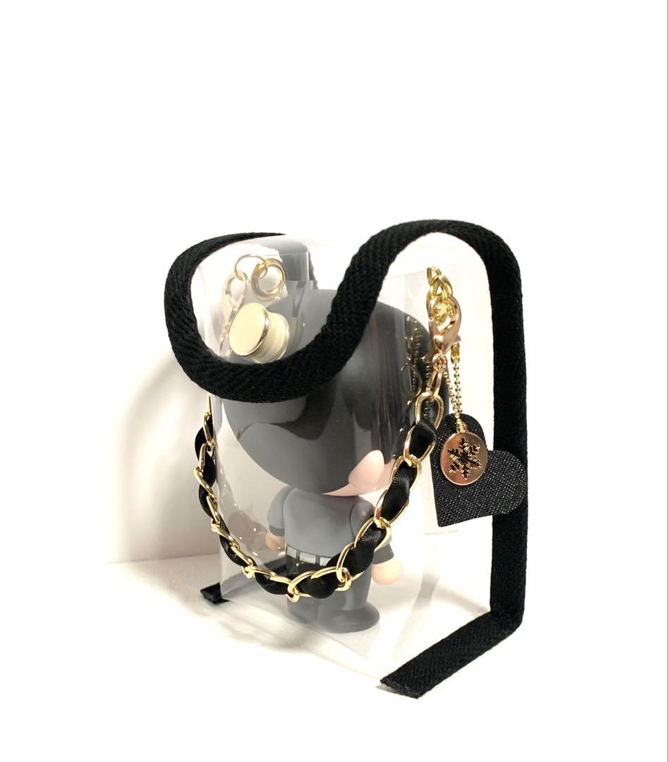 Man ON すのチルソフビポーチ 9色　雪の結晶チャーム付き