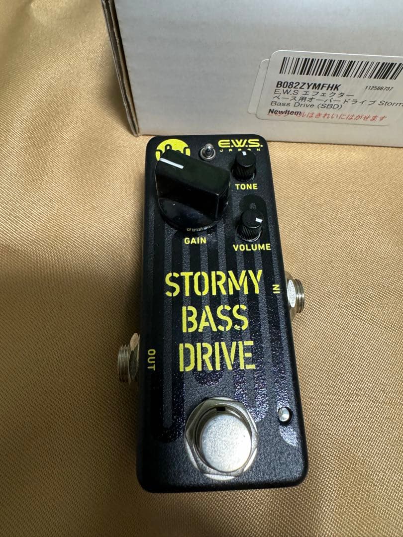 E.W.S. STORMY BASS DRIVE ベースエフェクター