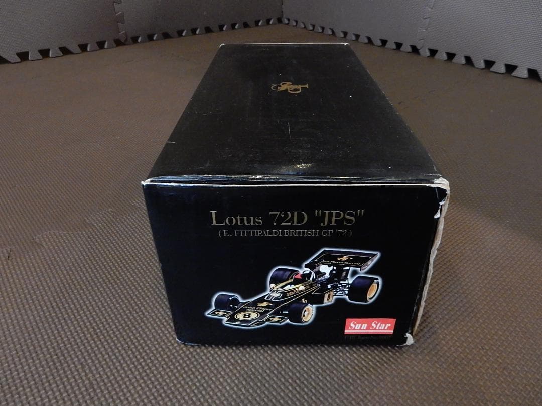 1/18 ロータス 72D　#8 E.Fittipaldi JPSロゴ