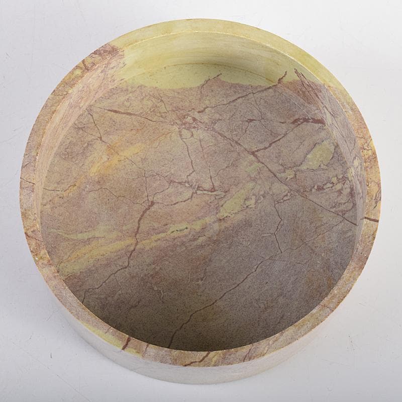 北印度産　玉石　インディアン・カラー・ストーン象嵌　飾箱　共箱　V　R8518