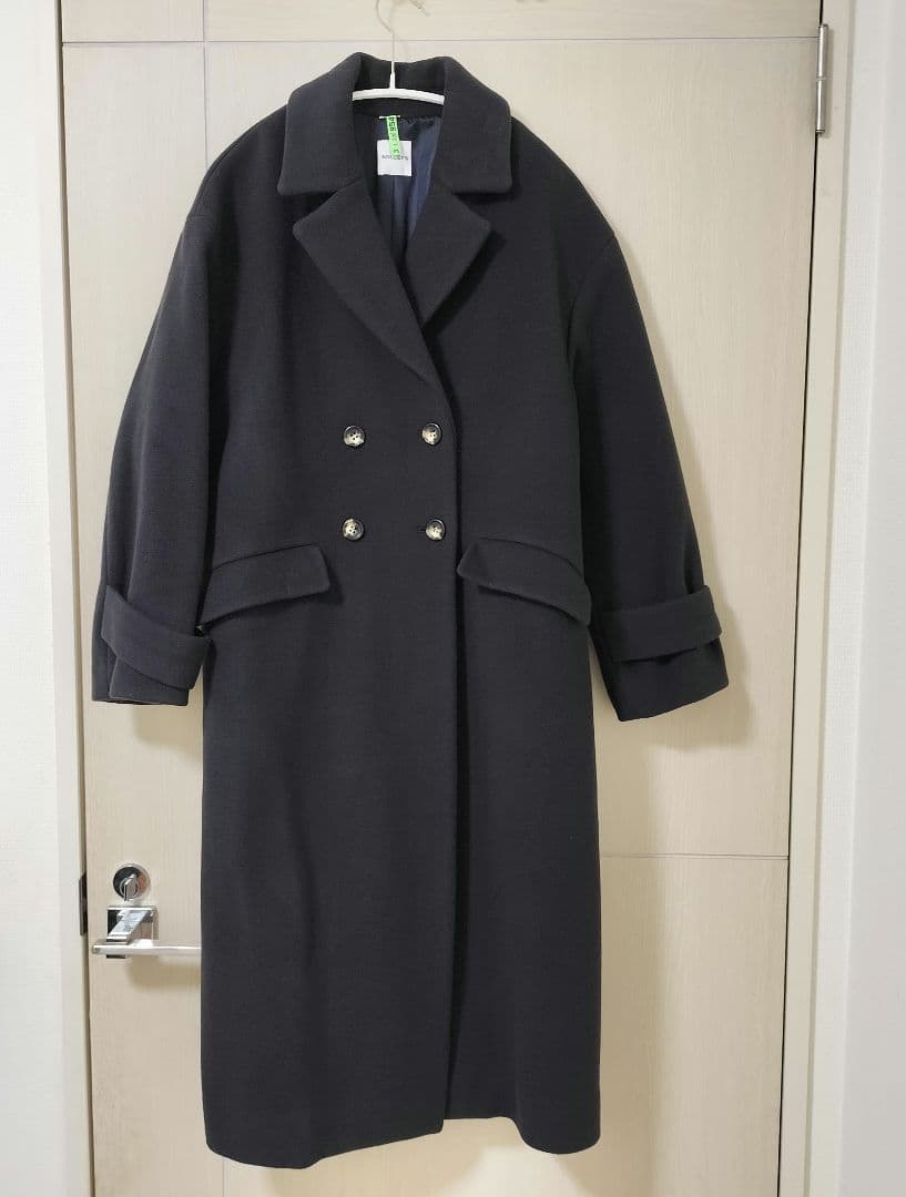美品★定価46200円 NOLLEY'Sノーリーズ チェスターコートロングコート