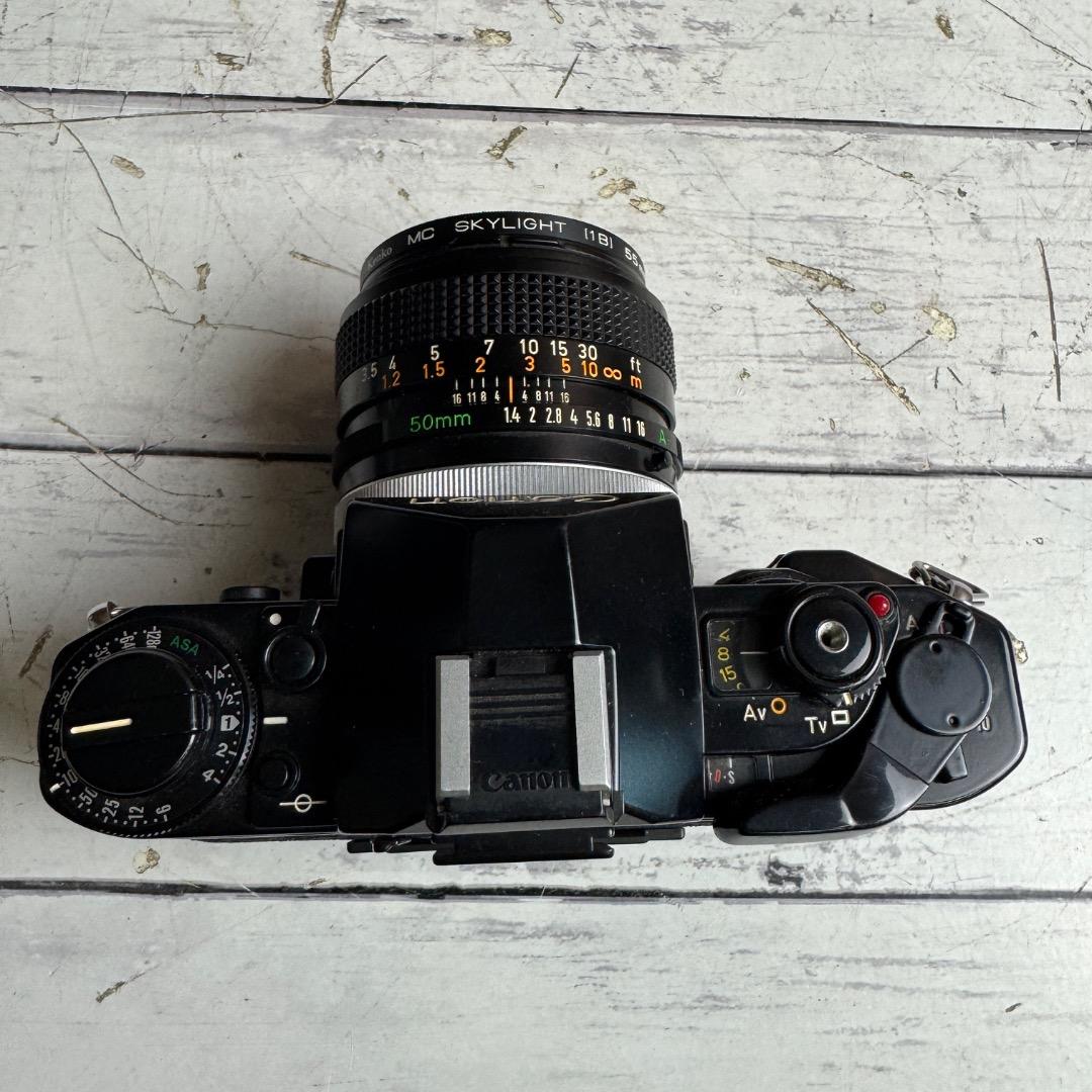 CANON A-1 一眼レフ LENS FD 50mm 1:1.4 キャノン