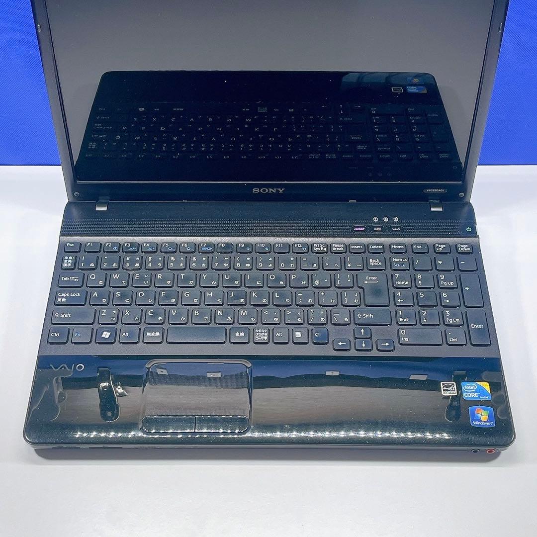 お値引品✨大容量SSD搭載✨VAIO 初期設定済 カメラ付ノートパソコン
