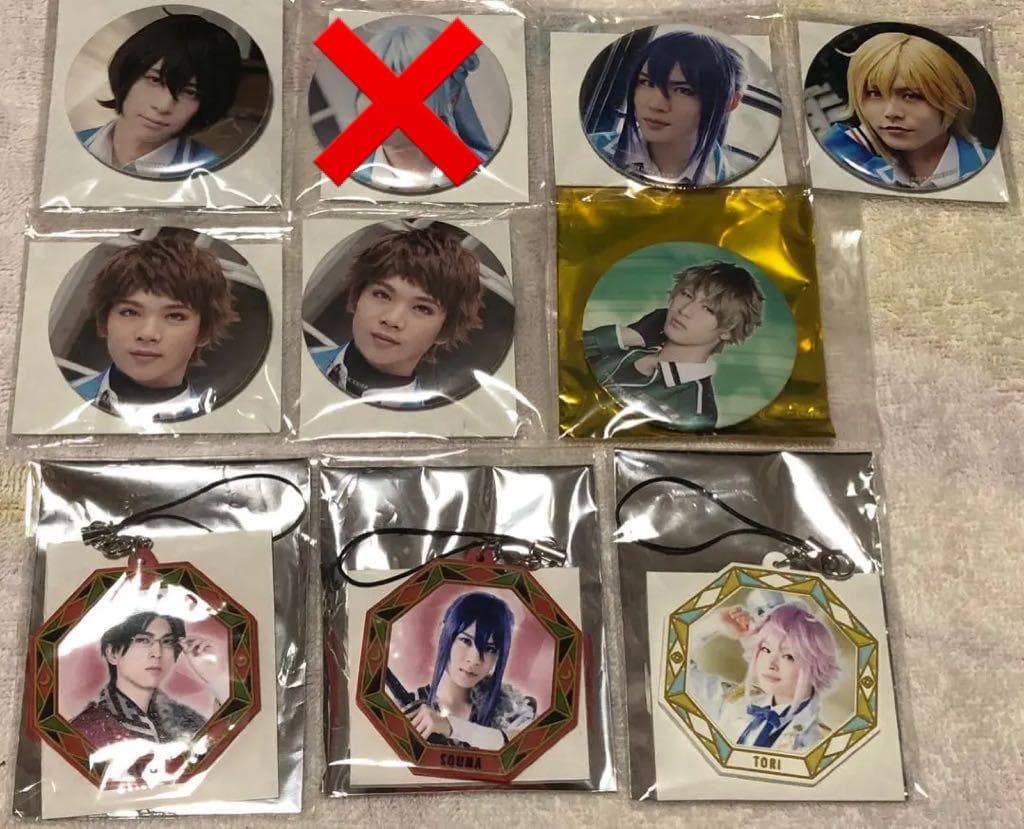 あんステ 缶バッジ ハート缶 ホロ缶