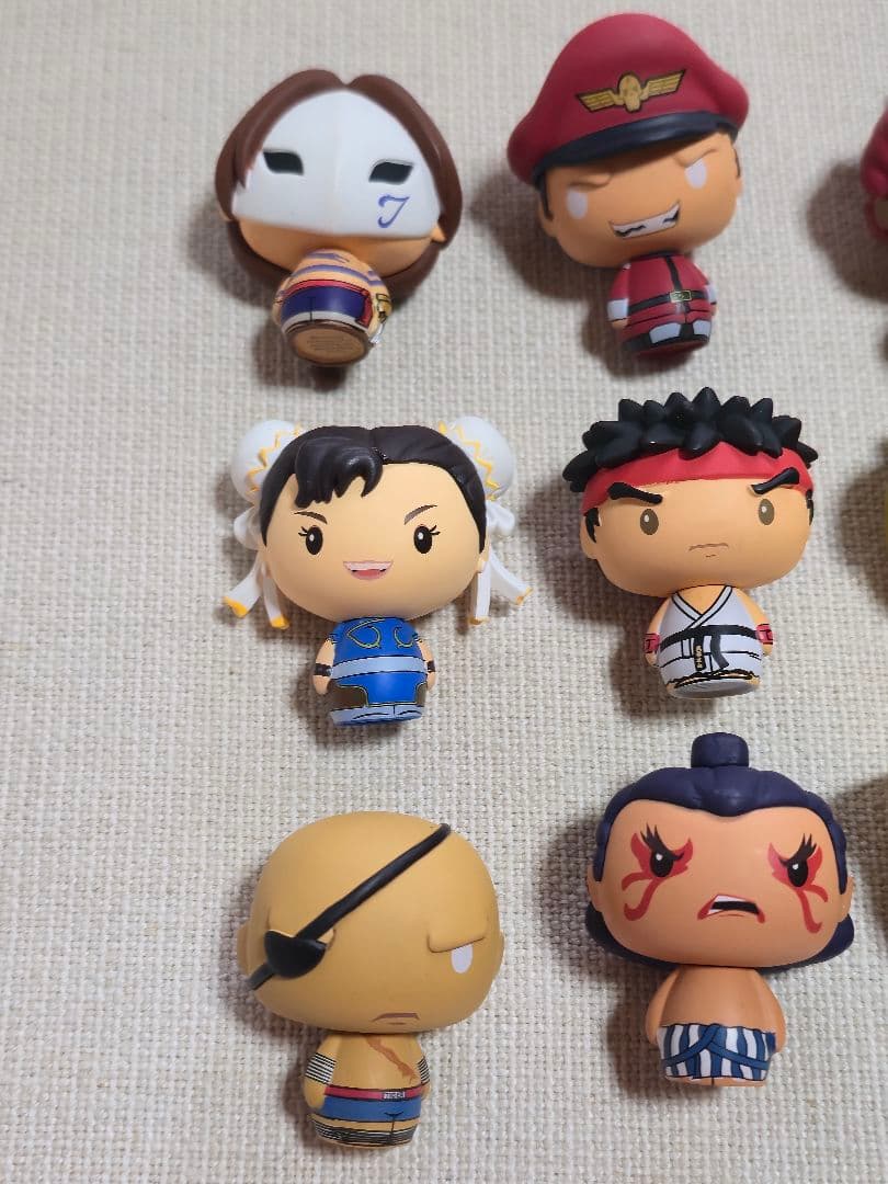 ファンコ　ストリートファイタートレーディングフィギュア　コンプリートセット