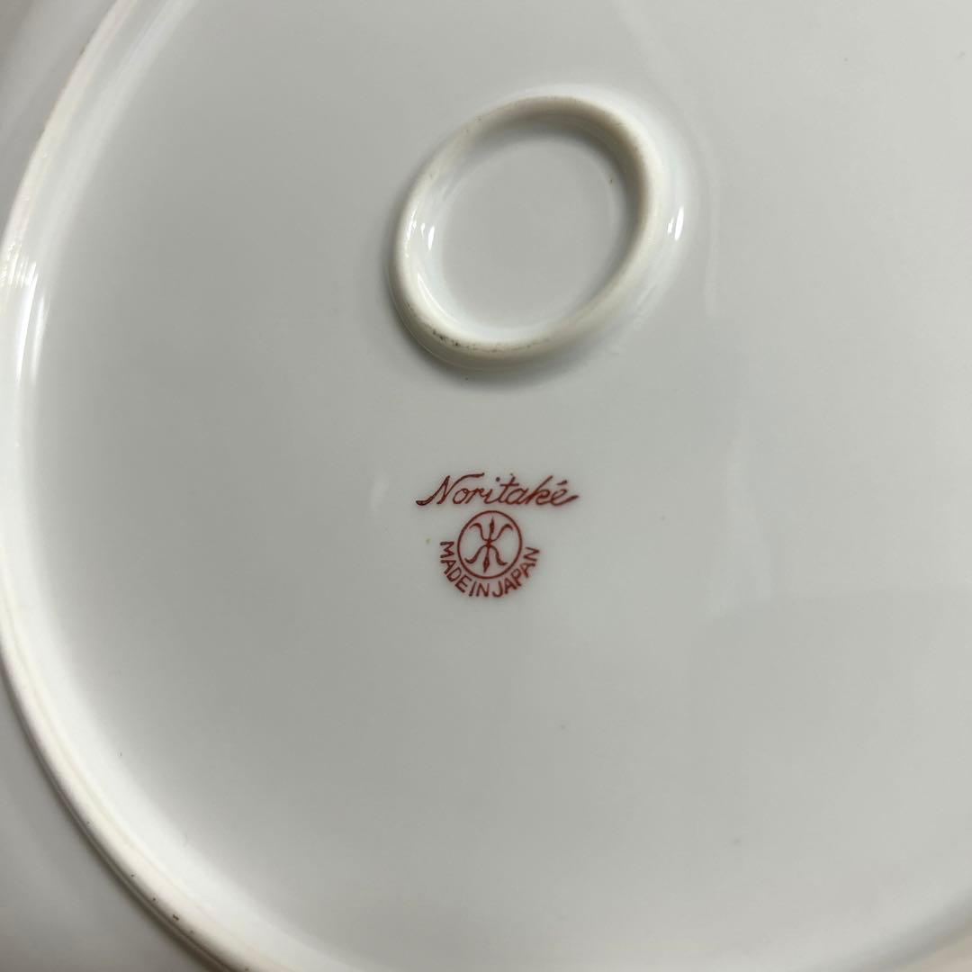 オールドノリタケ　アンティーク　ケーキプレート　お皿　金彩