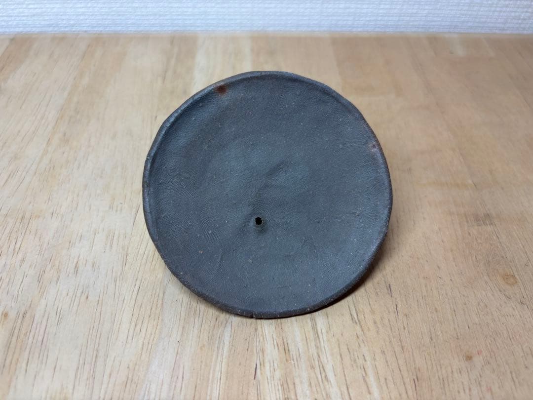 ㊴備前焼 宝瓶 登り窯 桃 白桃 モモ もも 手びねり 急須